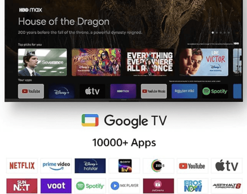 Sony Bravia 189 cm (75 inches) 4K Ultra HD Smart LED Google TV KD-75X82L (Black) - Image 3